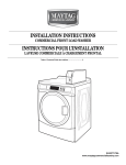 INSTALLATION INSTRUCTIONS INSTRUCTIONS POUR L