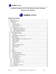 Ambient 3-Day Forecaster User manual