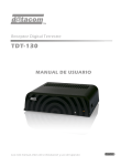 DRAKE Datacom TDT-130 Owner`s manual