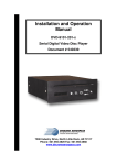 decrane aerospace DVD-9101-201-x Specifications