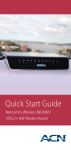 Netcomm Wireless NB16WV Quick Start Guide