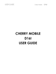 Cherry D16i User guide