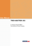 Advantech TREK-668 User manual