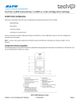 TT2014-001 CL4NX e-series How-to Settings