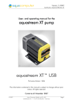 AQUASTREAM XT USB Technical data