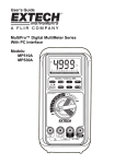 Extech Instruments MP530 User`s guide