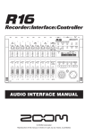 Zoom R16 Installation guide