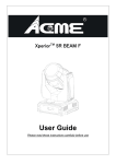ACME Xperior 5R BEAM F User guide