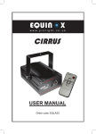 Equinox Systems Cirrus User manual
