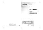 Clarion DXZ755MC Owner`s manual