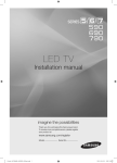 Samsung HG32AA690** Installation manual