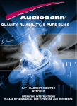 AudioBahn AVM156V Specifications