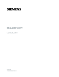 Siemens EF 711 Series User guide