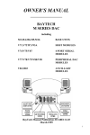 Bay Technical Associates RPC-2 Owner`s manual