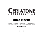Ceriatone King Kong User`s manual