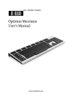 Art. Lebedev Maximus Keyboard User`s manual