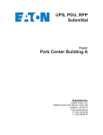 Eaton 825 UPS Specifications