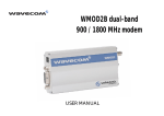 Wavecom WMOD2B User manual