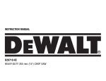 DeWalt D28710 Instruction manual