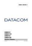 Datacom DM991C Product manual
