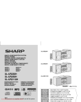 Sharp XL-UR250H Specifications