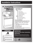 Whirlpool YGS395LEGQ7 Use & care guide