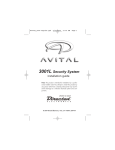 Avital 3001 Installation guide