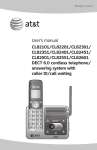 AT&T CL82401 User`s manual