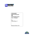 Vextrec GMB-486SG User`s manual