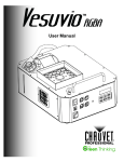 Chauvet Vesuvio RGBA User manual