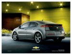 Chevrolet 2011 Volt Owner`s manual