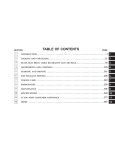 Chrysler 2005 Sebring Specifications