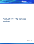 Verint Nextive S5503 User guide