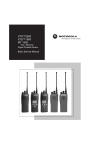 Motorola XTSTM 1500 Service manual