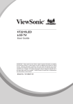 ViewSonic VT2215LED User guide