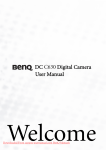 BenQ DC C630 User manual