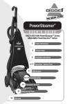 Bissell 1694 Powersteamer Deluxe User`s guide