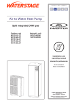 Waterstage Air to Water Specifications