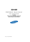 Samsung SGHT609 User guide