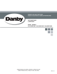 Danby DAC15009EE Operating instructions