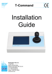 CBC ZR-DH1621NP Installation guide