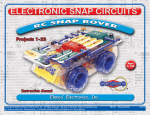 Elenco Electronics rc snap rover Operating instructions