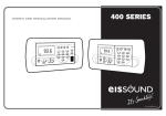 EisSound 400 Series Installation manual
