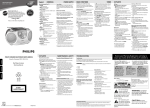 Philips AZ3022 User Guide Manual