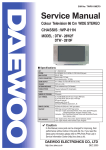 Daewoo DTW-28W2 Series Service manual