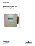 Emerson MicroCEM Instruction manual