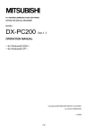 Mitsubishi Electric DX-PC Specifications