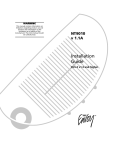 Envoy NT9010A Installation guide