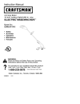 Craftsman C944.511110 Instruction manual