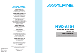Alpine NVD-A101 Owner`s manual